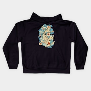 Japanese Koi Fish Kids Hoodie